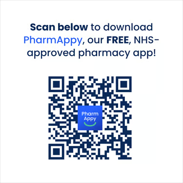 QR code — scan with your phone camera to download the PharmAppy app
